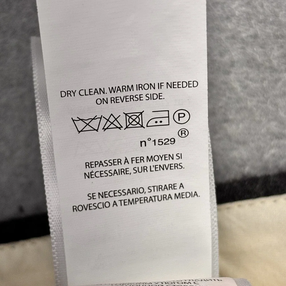 Polo Ralph Lauren‎ Dress Pant Mens 36x30 100% Merino Wool Gray Made in Italy
